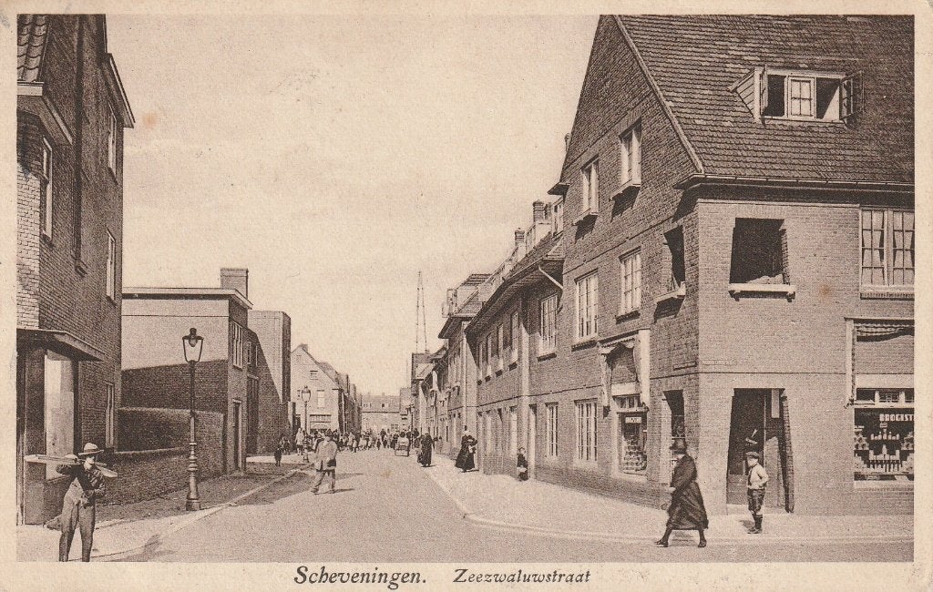 Scheveningen       Zeezwaluwstraat, Ophalen of Verzenden, Voor 1920, Gelopen, Zuid-Holland