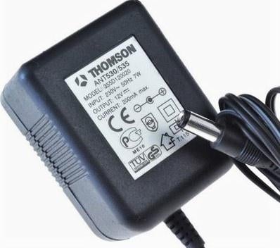 Thomson 355D120020 12V 0.2A AC Adapter Antenne ANT530 ANT53, Audio, Tv en Foto, Opladers, Ophalen of Verzenden, Zo goed als nieuw