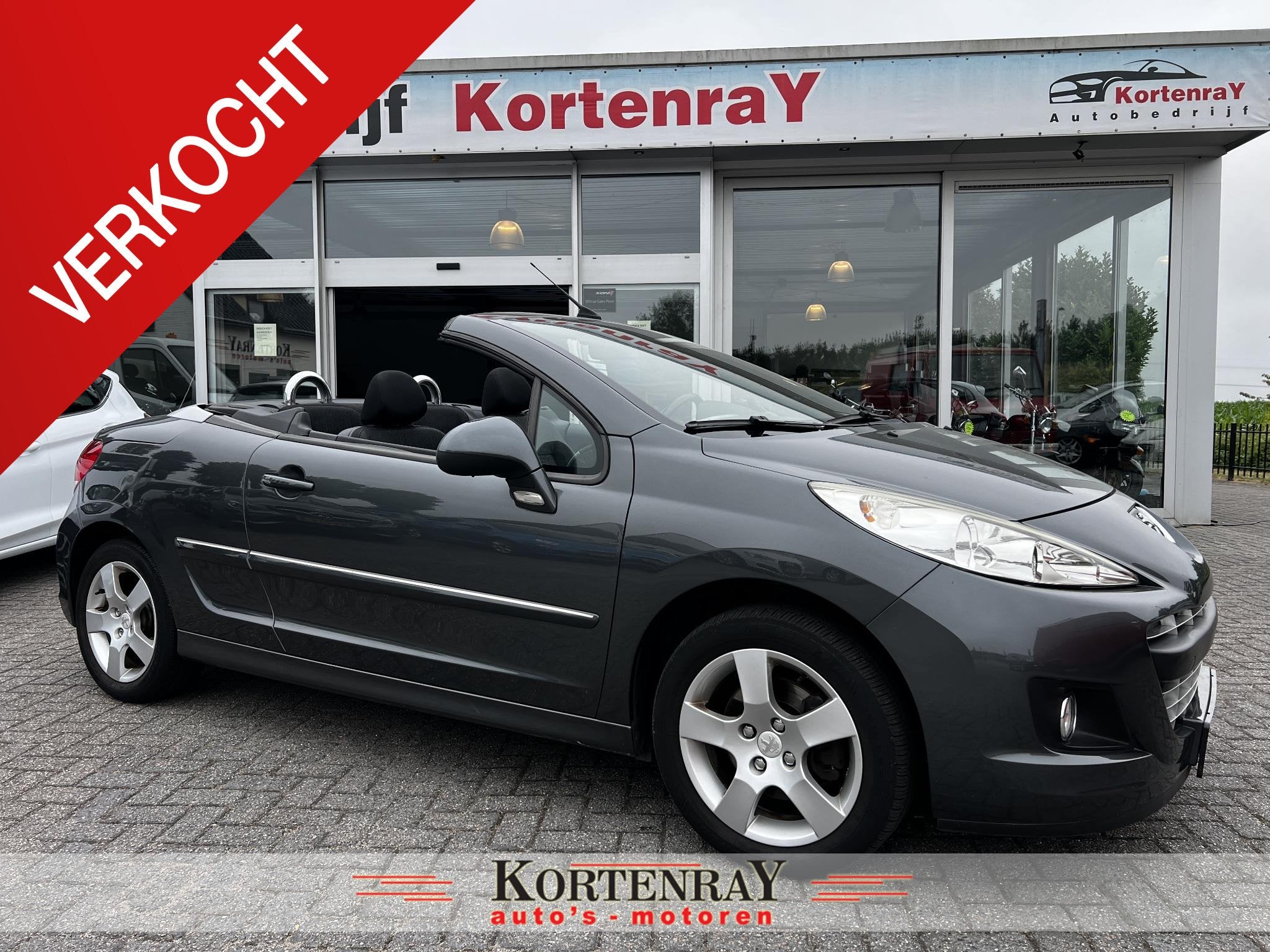 Peugeot 207 CC 1.6 VTi in nieuwstaat met slechts 105.163 km, Auto's, Peugeot, Voorwielaandrijving, Euro 5, Stof, Gebruikt
