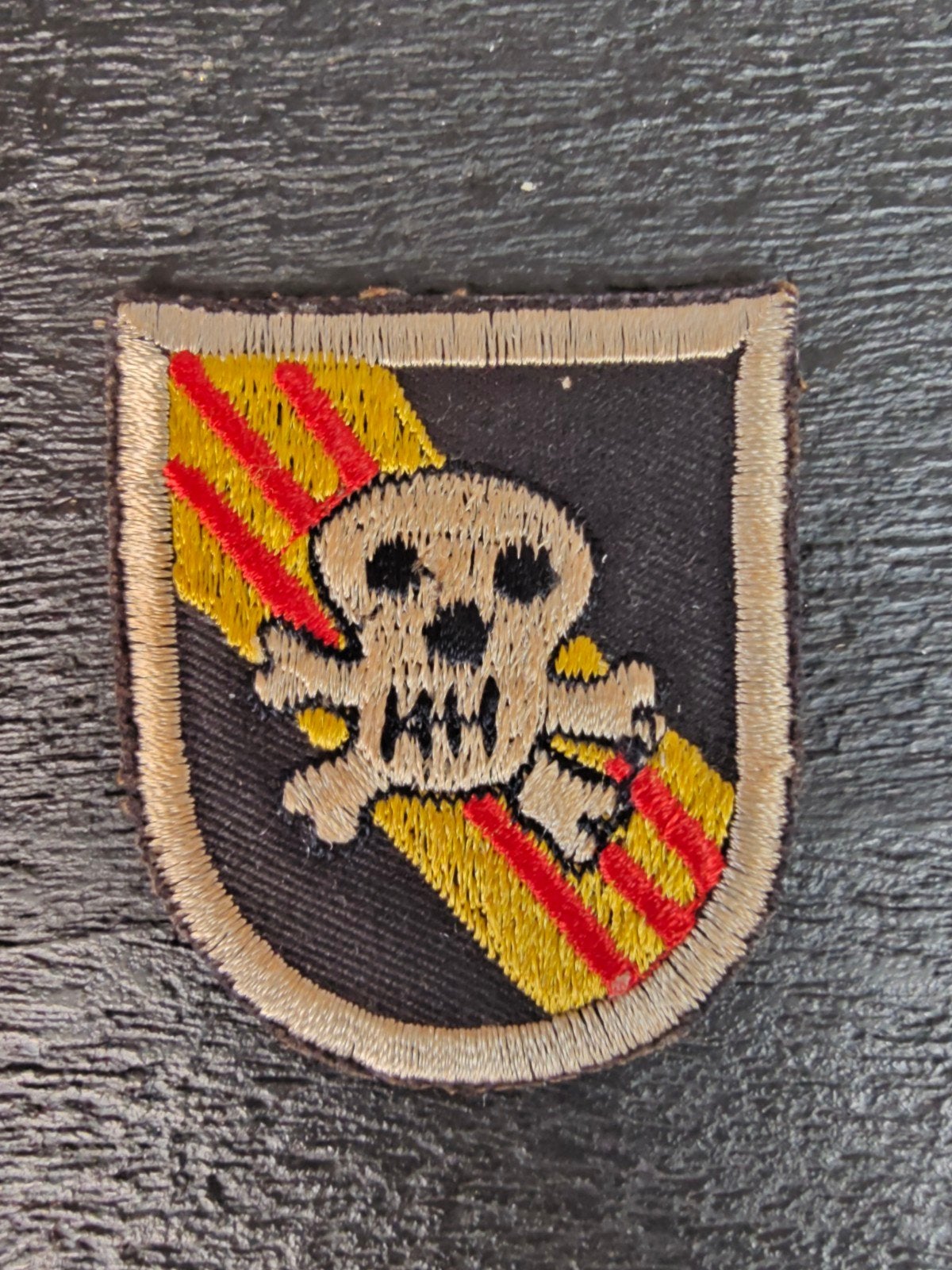Original US Army 5th Special Forces Group Bright Light Flash, Verzenden, Landmacht, Amerika, Embleem of Badge