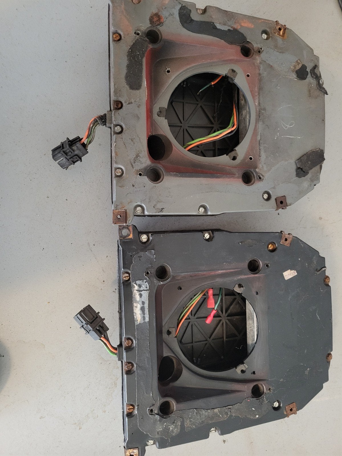 Chevrolet Corvette C4 Deur Speaker Box Set, Ophalen of Verzenden