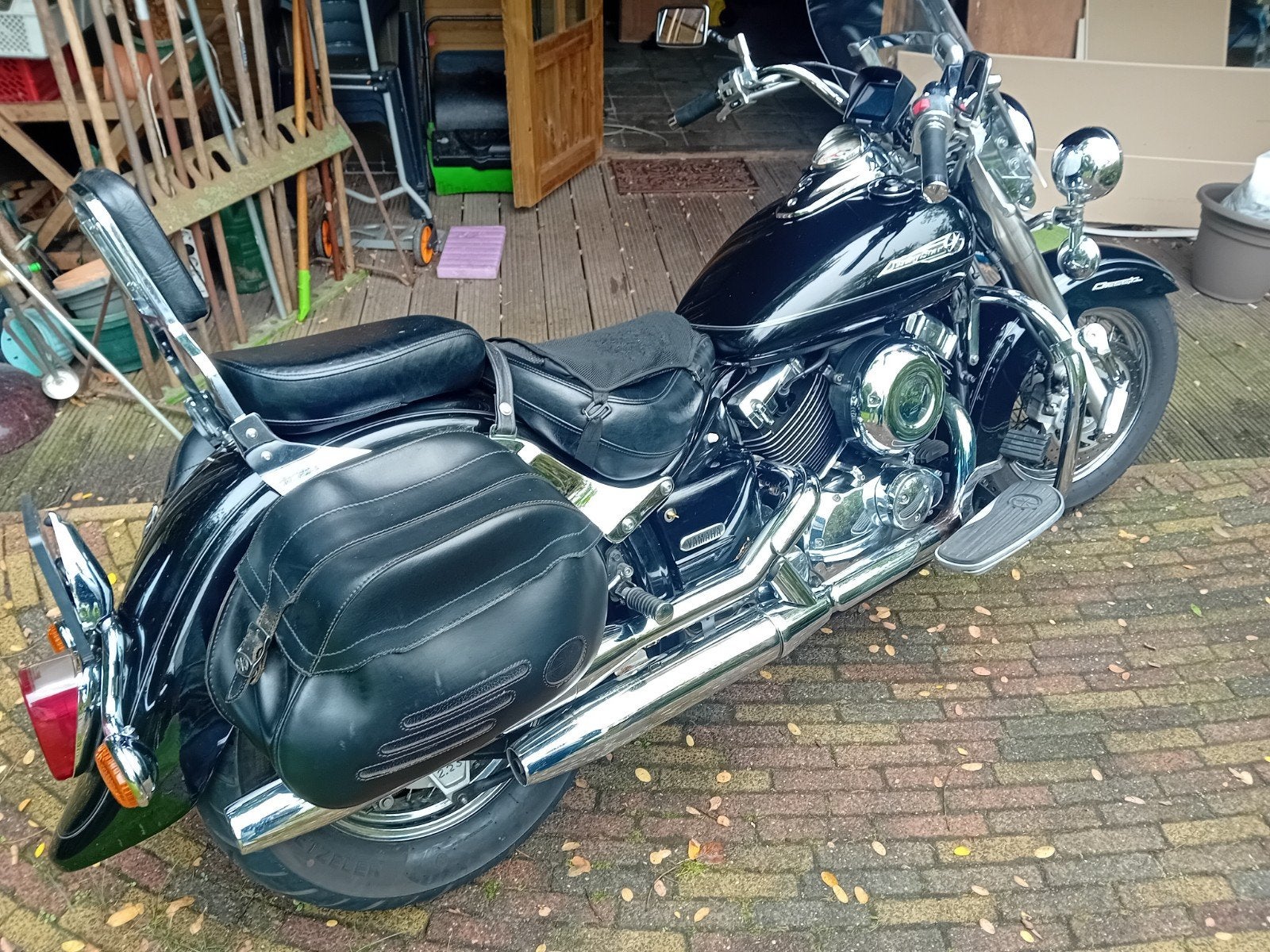 yamaha dragstar 650 classic  a2  2003, Bedrijf, Chopper