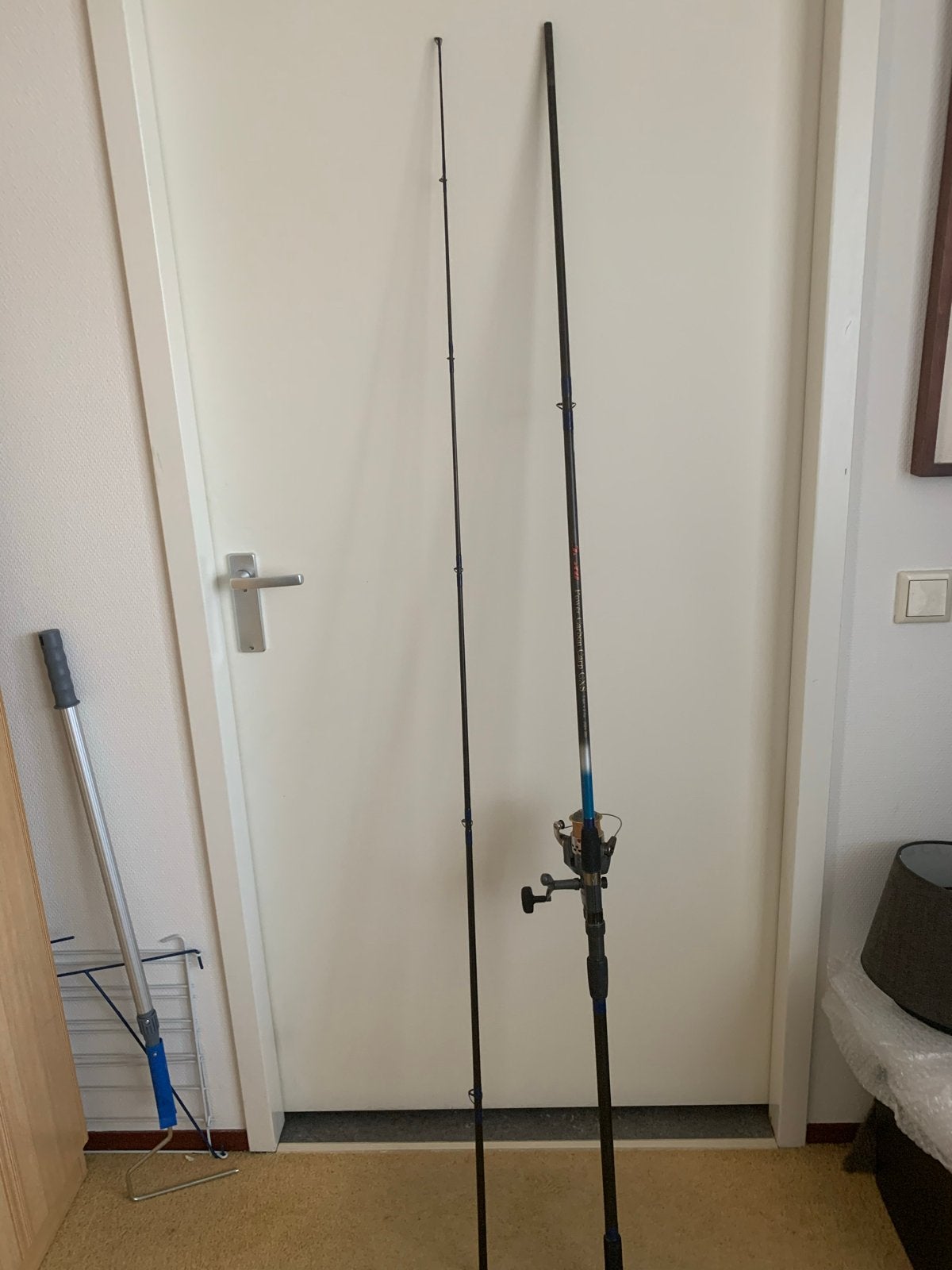 Spro Power Carbon Carp CXS Werphengel met molen, Ophalen, Gebruikt, Werphengel