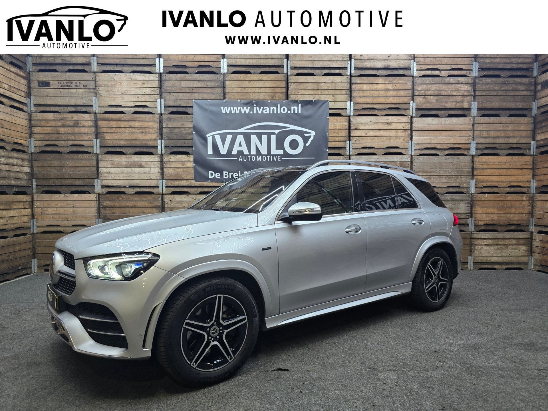 Mercedes-Benz GLE-klasse 350 e 4MATIC Premium Plus Luchtveri, Automaat, Dealer onderhouden, Gebruikt, 4 cilinders