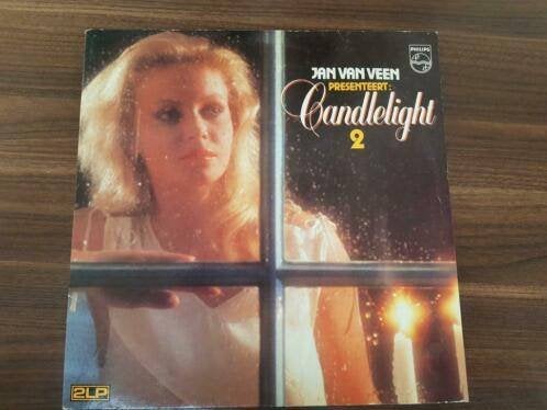 Jan Van Veen Presenteert: Candlelight 2, Ophalen of Verzenden, Pop, 12 inch, Dubbel-LP