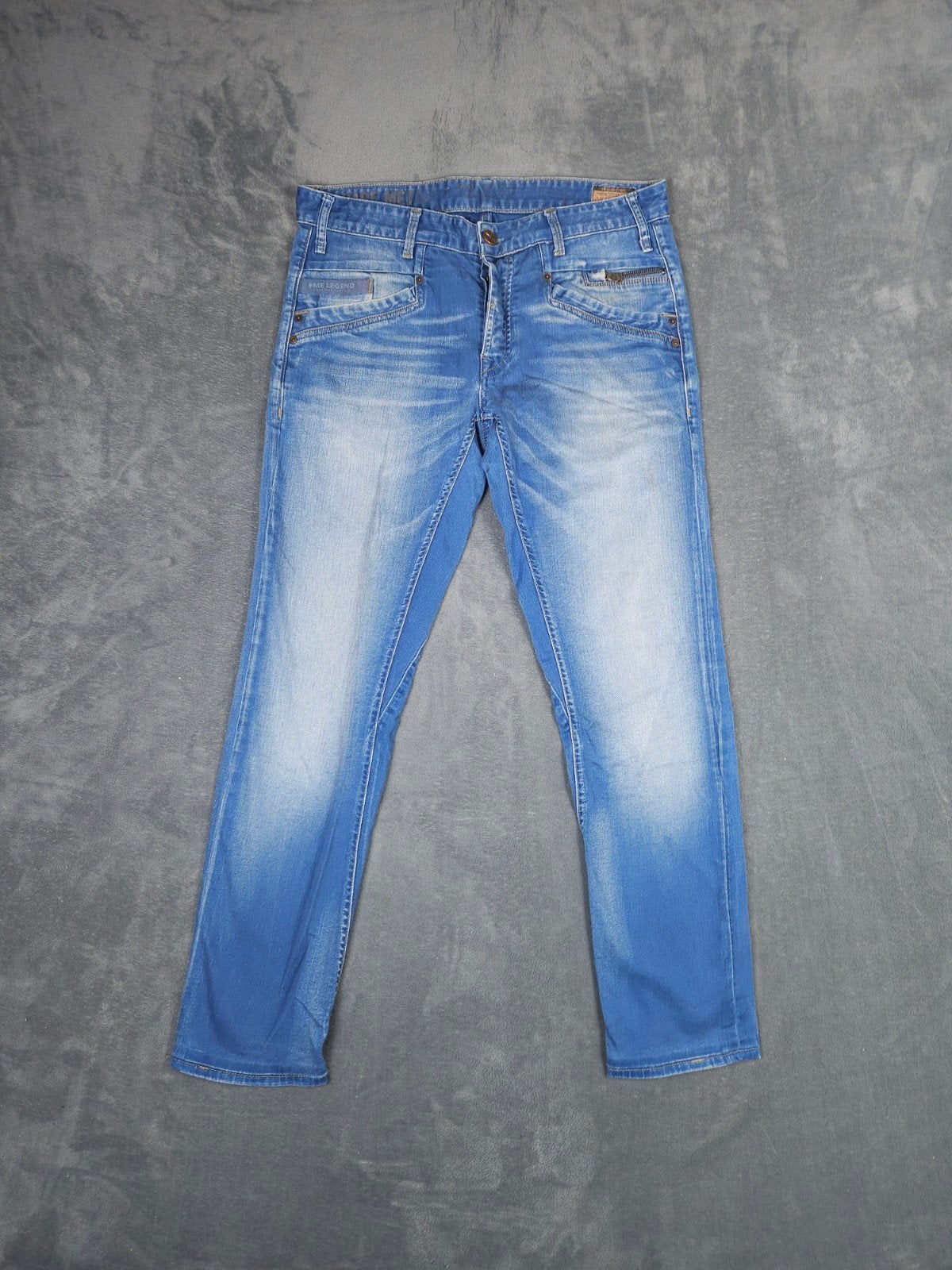 Pme Legend Broek Bare Metal W34 L32 Regular Blauw Jeans, Blauw, ., Ophalen of Verzenden, Zo goed als nieuw