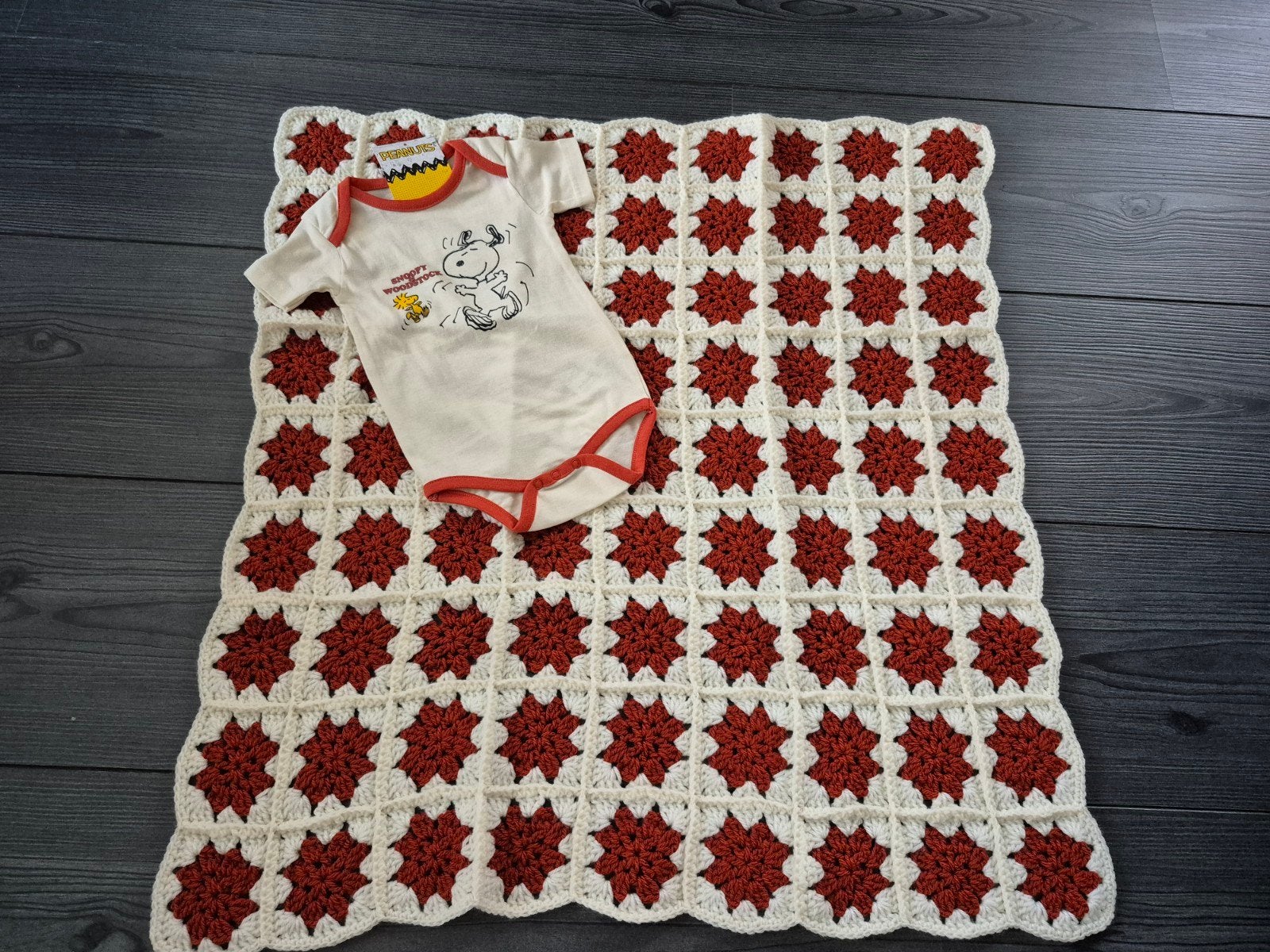 GEHAAKTE BABYDEKEN NIEUW, Ophalen, Nieuw, 70 tot 85 cm, Deken