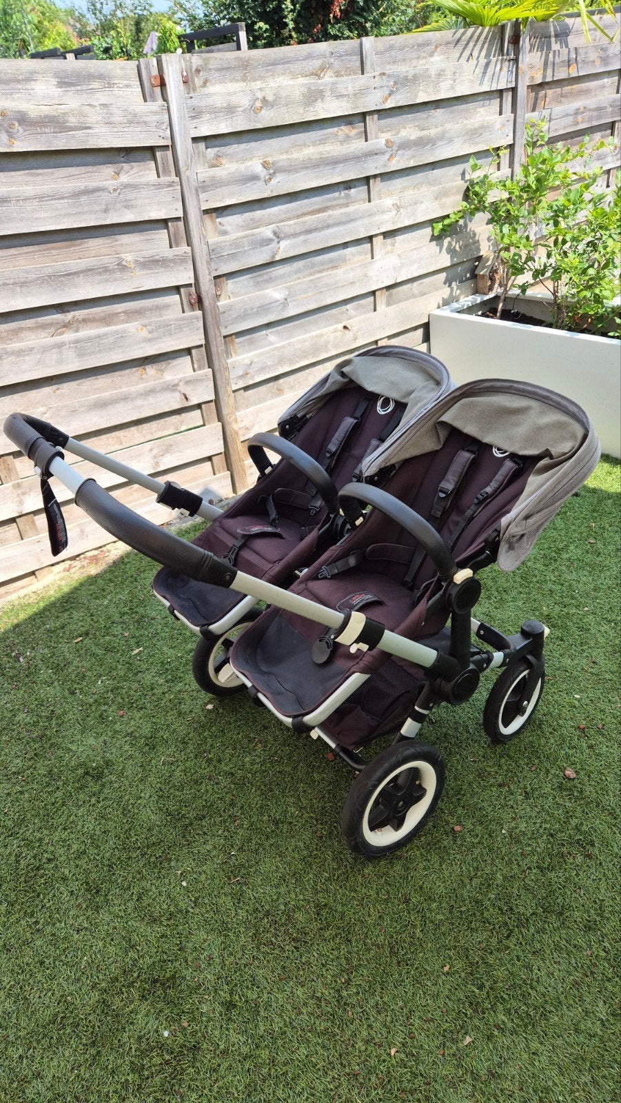 Bugaboo Donkey 2 Duo kinderwagen met accessoires, Ophalen, Gebruikt, Bugaboo, Combiwagen