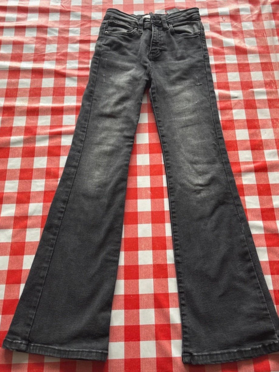 Mooie zwarte shoeby jeans maat 140, Ophalen of Verzenden, Gebruikt, Meisje, Broek