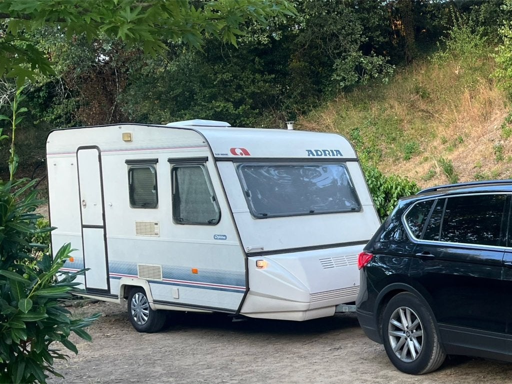 Caravan Adria Optima 4270 TD met stapelbed, Caravans en Kamperen, Caravans, Schokbreker, Treinzit, Particulier, Adria