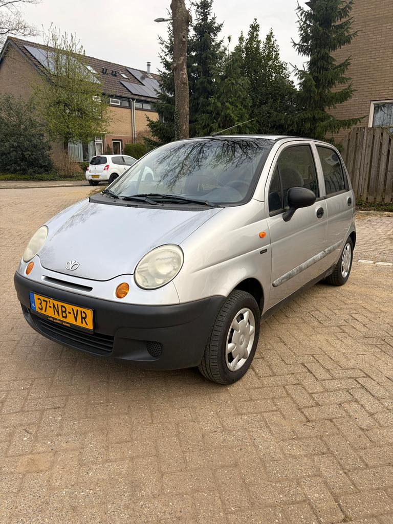 Daewoo Matiz 0.8 2003 Grijs (LEES BESCHRIJVING), Voorwielaandrijving, Matiz, Origineel Nederlands, Particulier