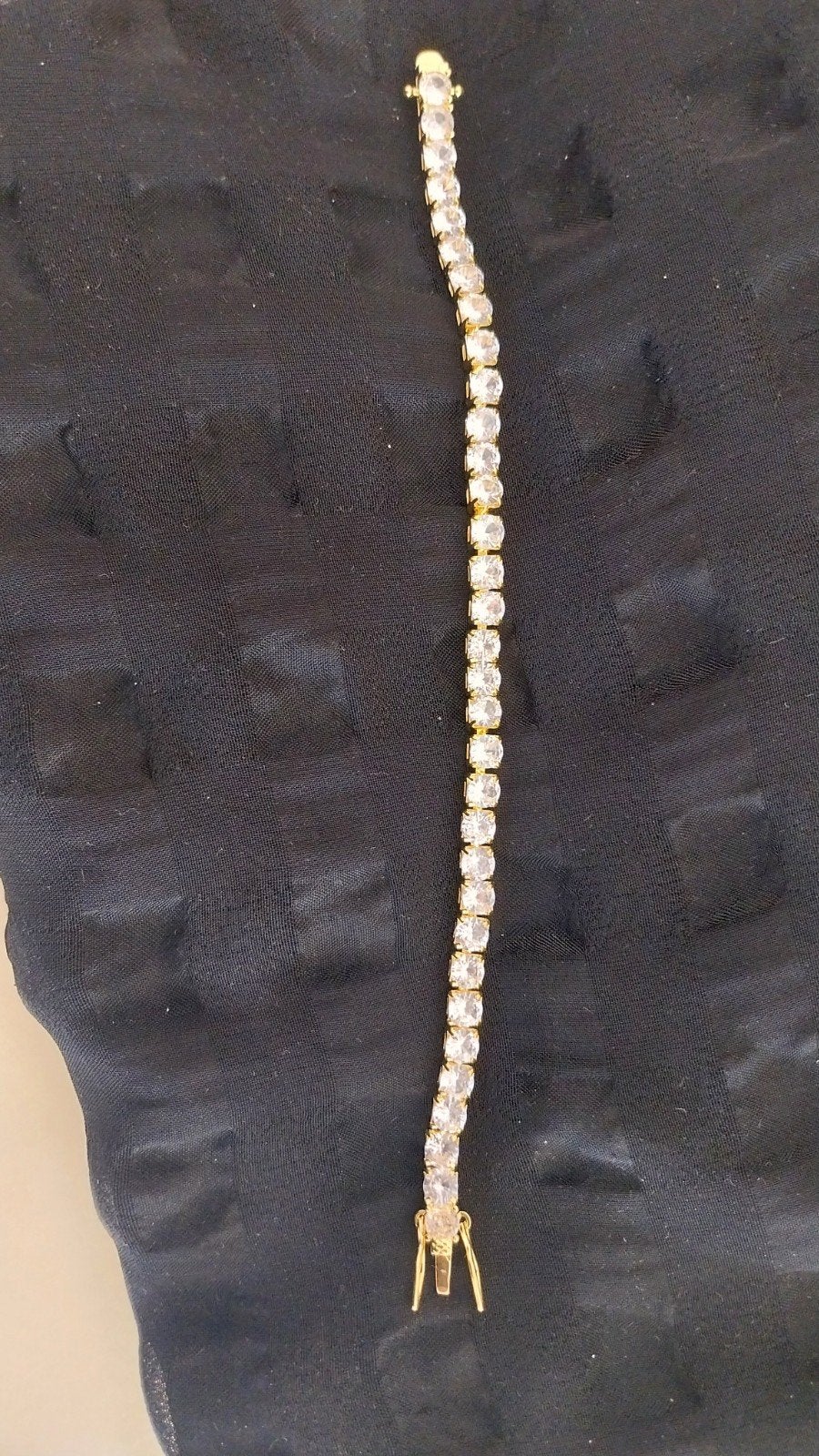 tennis armband nieuw, Sieraden, Tassen en Uiterlijk, Kettingen, Ophalen of Verzenden, Nieuw, Goud, Overige materialen