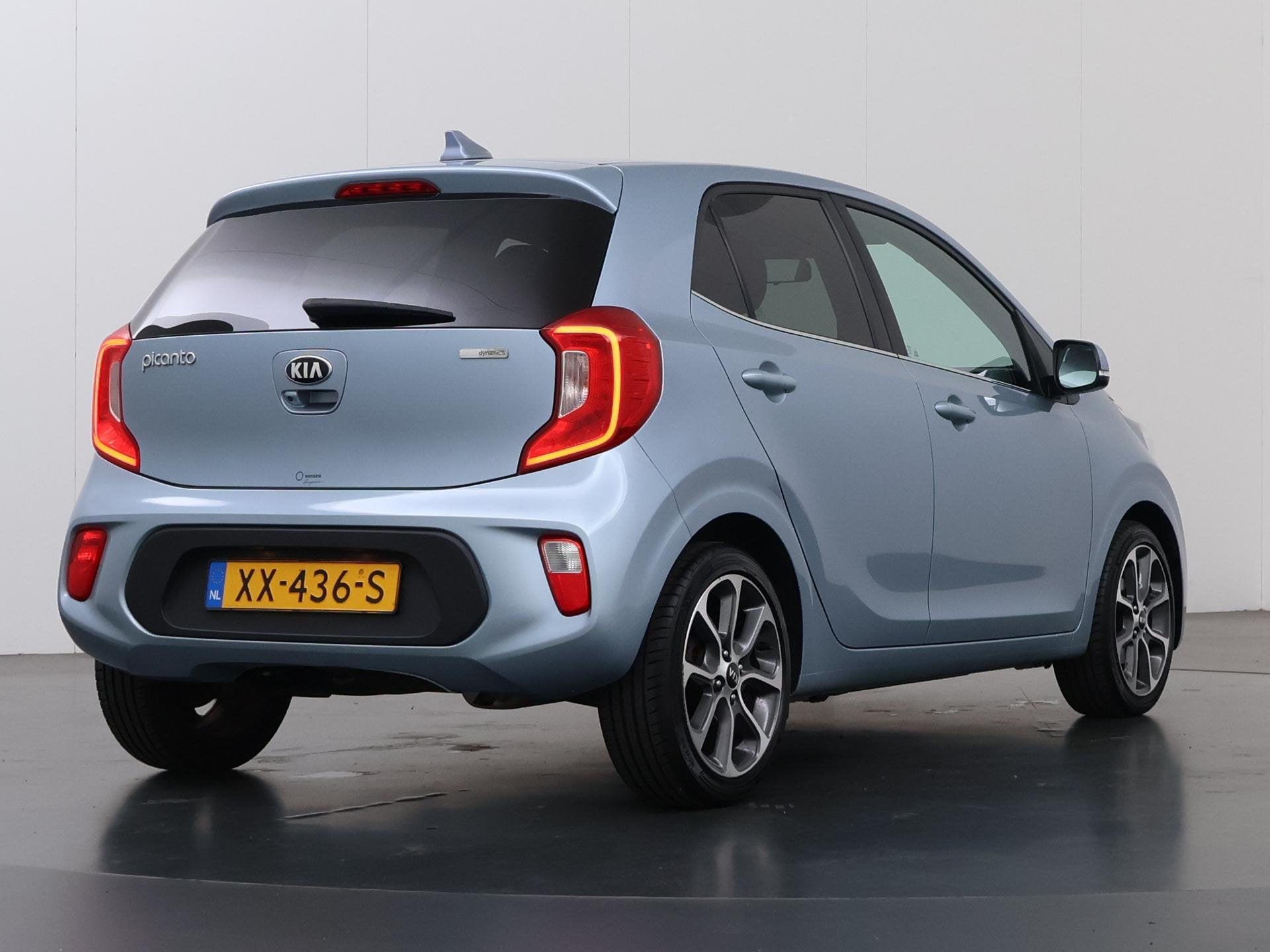 Kia Picanto 1.0 CVVT Colour Edition | Keyless | Navigatie |, Auto's, Stof, Gebruikt, Euro 6, Origineel Nederlands