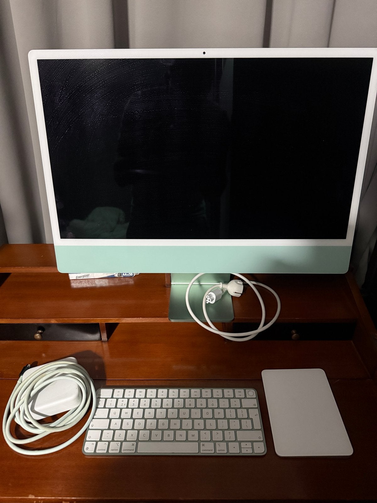 Apple iMac 24 inch (2021) - Groen - M1 chip, Computers en Software, Apple Desktops, Ophalen, IMac, Zo goed als nieuw, Onbekend