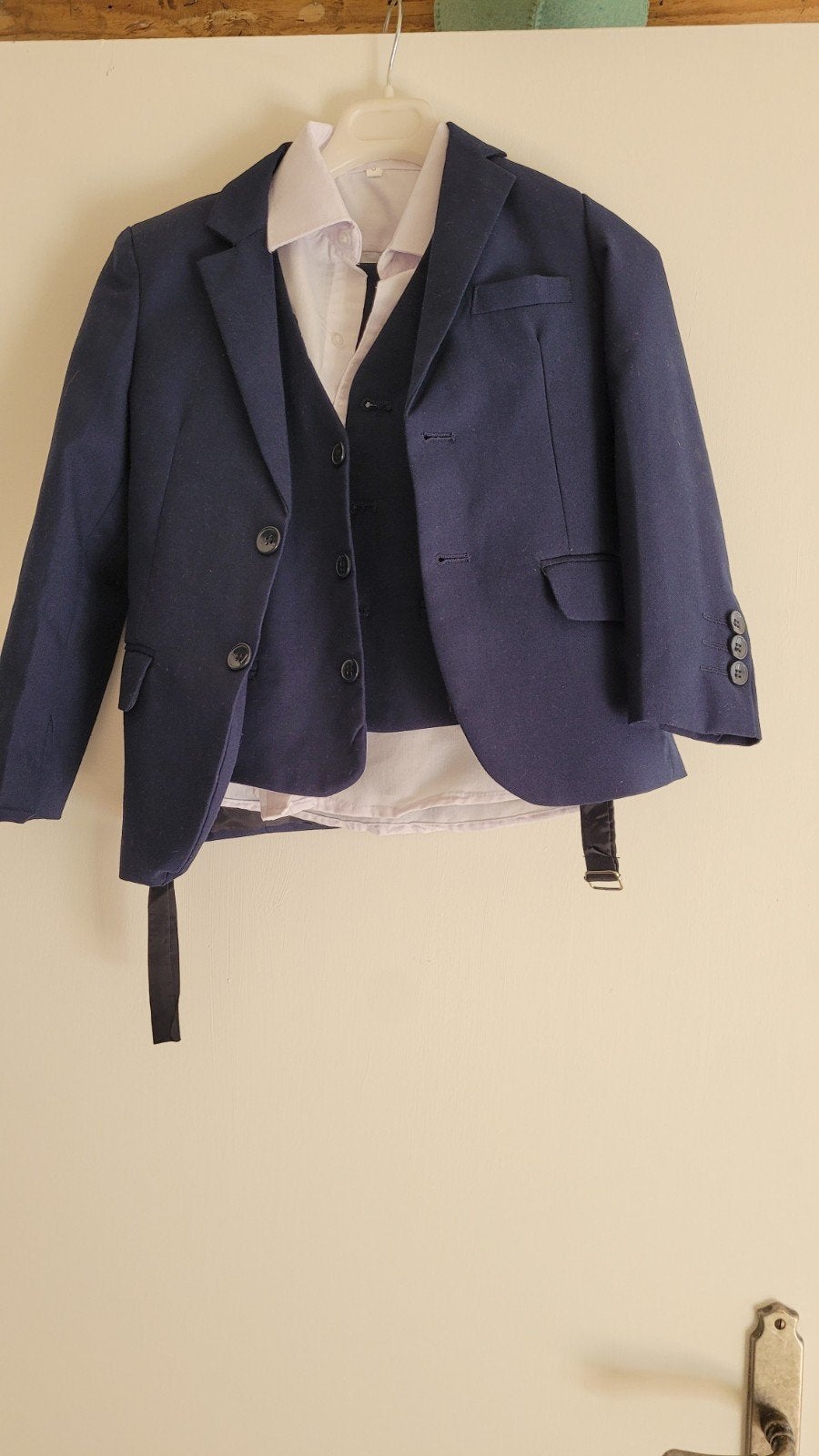 5-delig kostuum met vlinderstrik voor jongen, Kinderen en Baby's, Kinderkleding | Overige, Ophalen, Zo goed als nieuw, Jongen