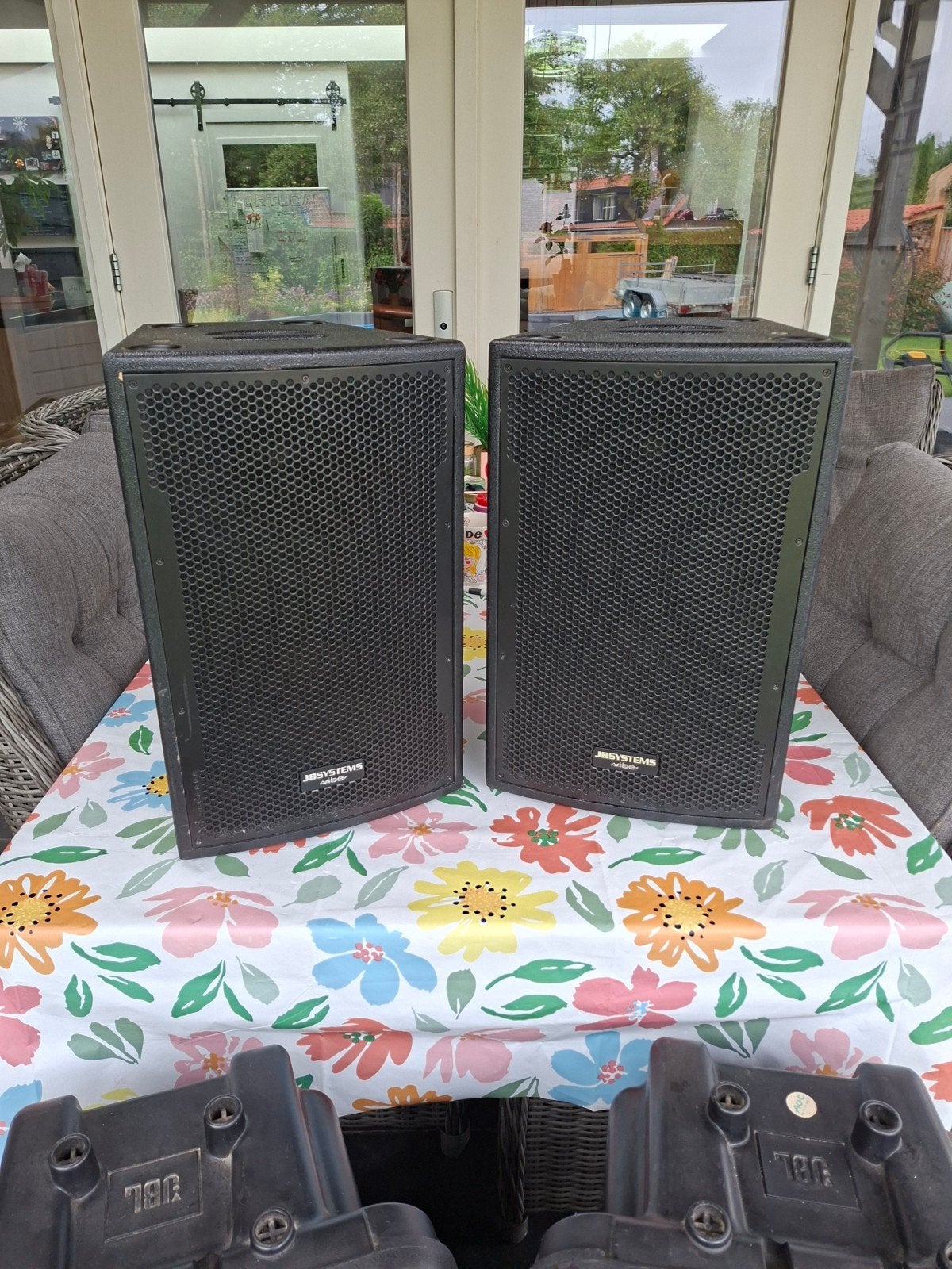 JB Systems Vibe-10 MK2 Pro Speaker Serie (2 stuks), Gebruikt, Speakerset, Ophalen of Verzenden, Geschikt voor surround/home cinema