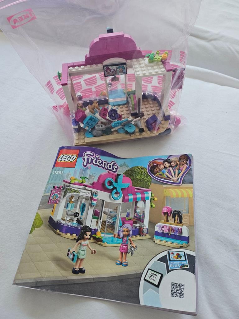 Complete set LEGO Friends Kapsalon (41391), Ophalen of Verzenden
