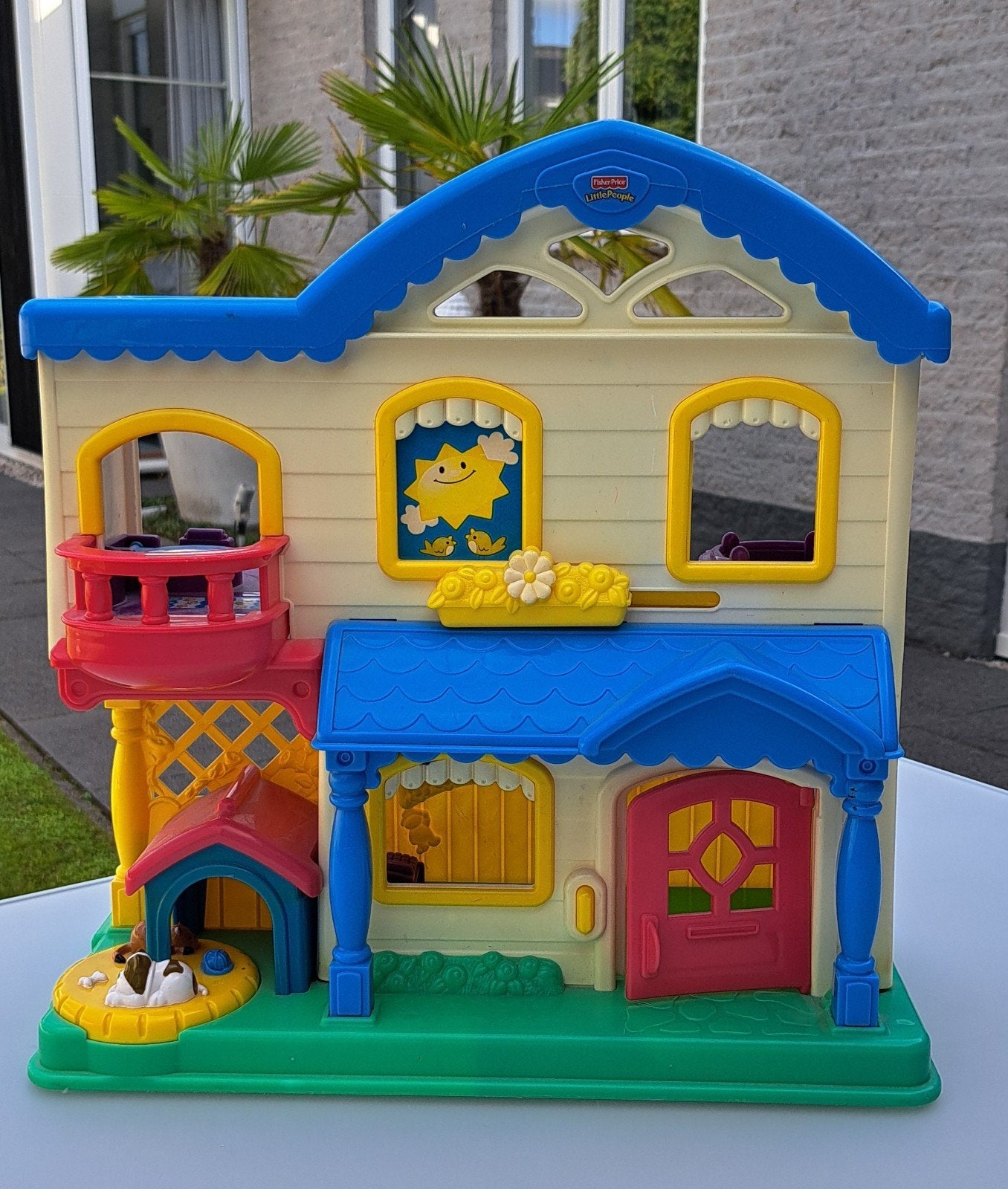 SINT IDEE. Fisher-Price Little People Poppenhuis met accesso, Ophalen of Verzenden, Zo goed als nieuw, Poppenhuis