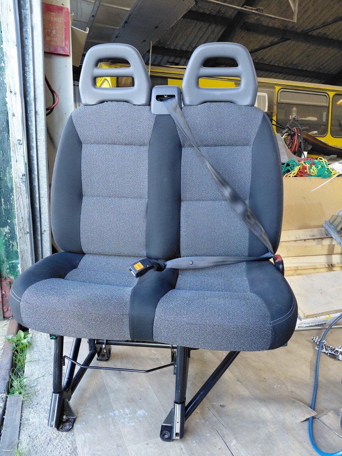 Originele Dubbele Bijrijdersbank Fiat / Peugeot/Citroën, Auto-onderdelen, Ophalen, Gebruikt, Citroën