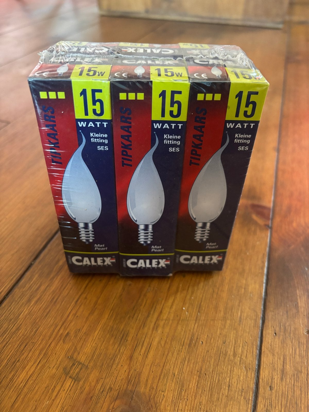 Nieuwe Gloeilampen Kaars Model E14 15W 16stuks, Geel, E14 (klein), Nieuw, Glas