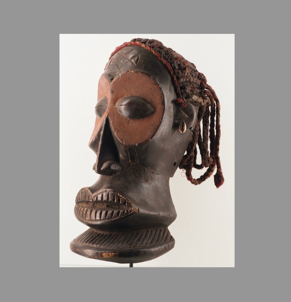 Prachtig Chokwe masker Angola (251107-06), Ophalen of Verzenden