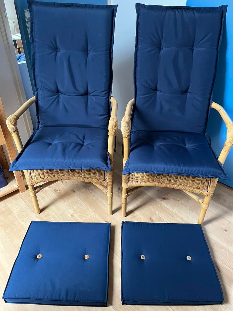 Kussens voor buitenstoelen, Ophalen, Zo goed als nieuw