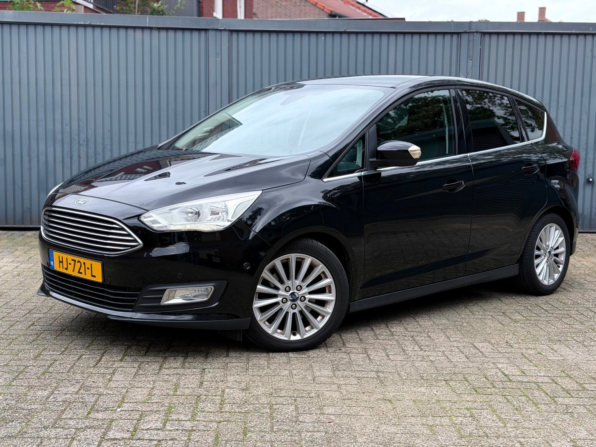 Ford C-Max 1.5 Titanium | climate | NAP | 1e eigenaar, 150 pk, Zwart, Origineel Nederlands, Onderhoudsboekje