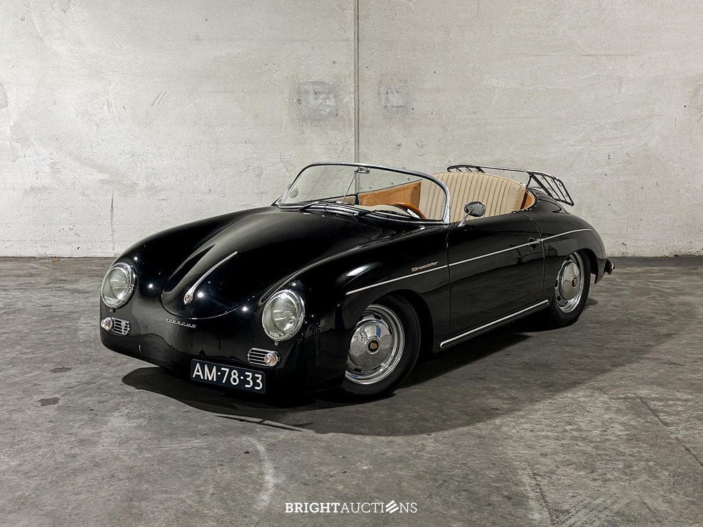 Porsche 356 Speedster (replica) (bj 1968), Auto's, Oldtimers, Bedrijf, Te koop, Open dak, Porsche, Benzine, Cabriolet, Handgeschakeld
