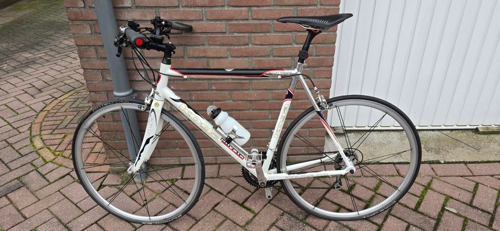 Prachtige witte Koga Miyata Carbolite racefiets in topstaat, Ophalen, Zo goed als nieuw, Aluminium, Meer dan 20 versnellingen