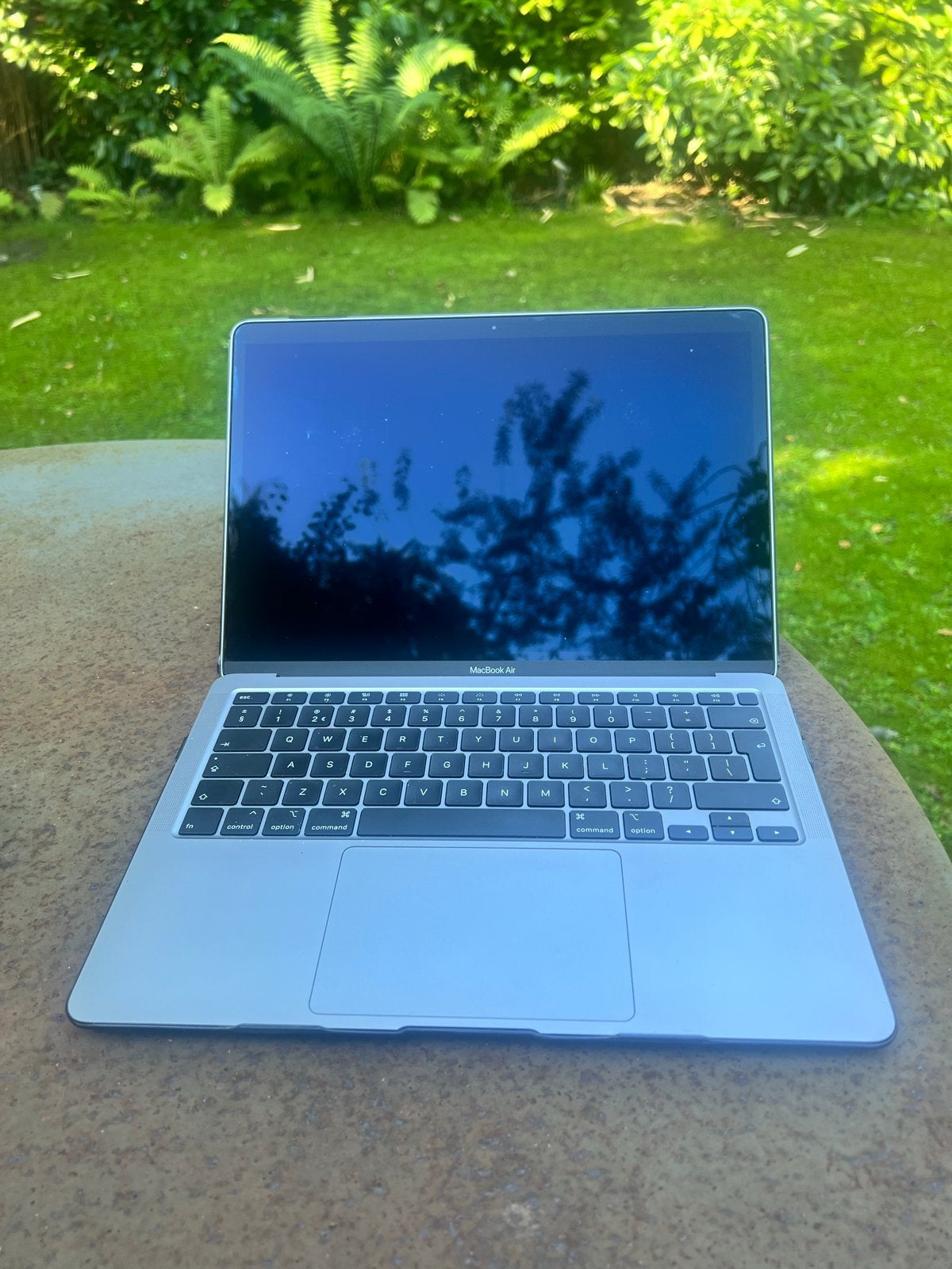 MacBook Air (Retina, 13 inch, 2020) Spacegrey z.g.a.n., Computers en Software, Apple Macbooks, 256 GB, 8 GB, 13 inch, Minder dan 2 Ghz