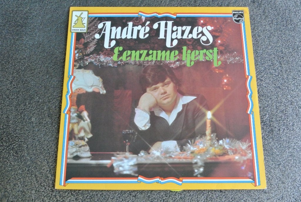 André Hazes - Eenzame Kerst (Nieuwstaat), Originele persing, Ophalen of Verzenden, Zo goed als nieuw, Levenslied of Smartlap