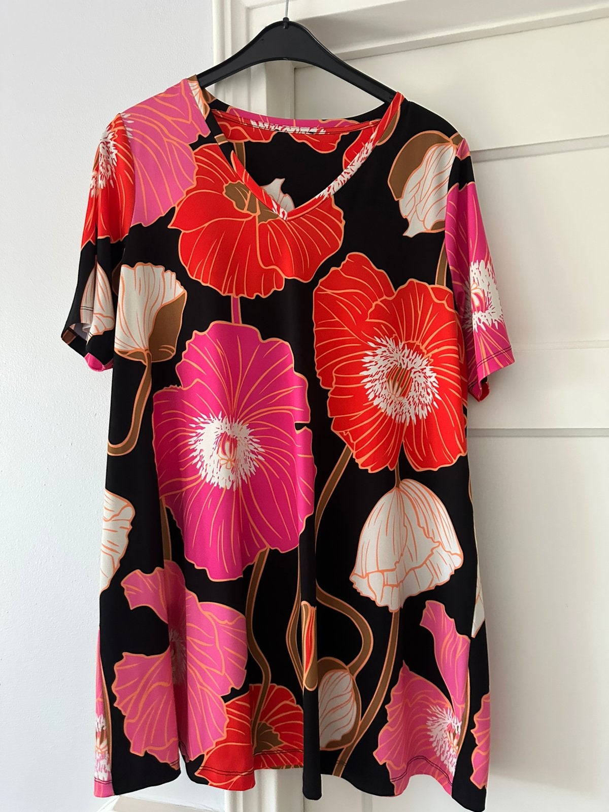 Colletta Alijn tuniek maat 48/50, Verzenden, Zo goed als nieuw, Zwart, Blouse of Tuniek