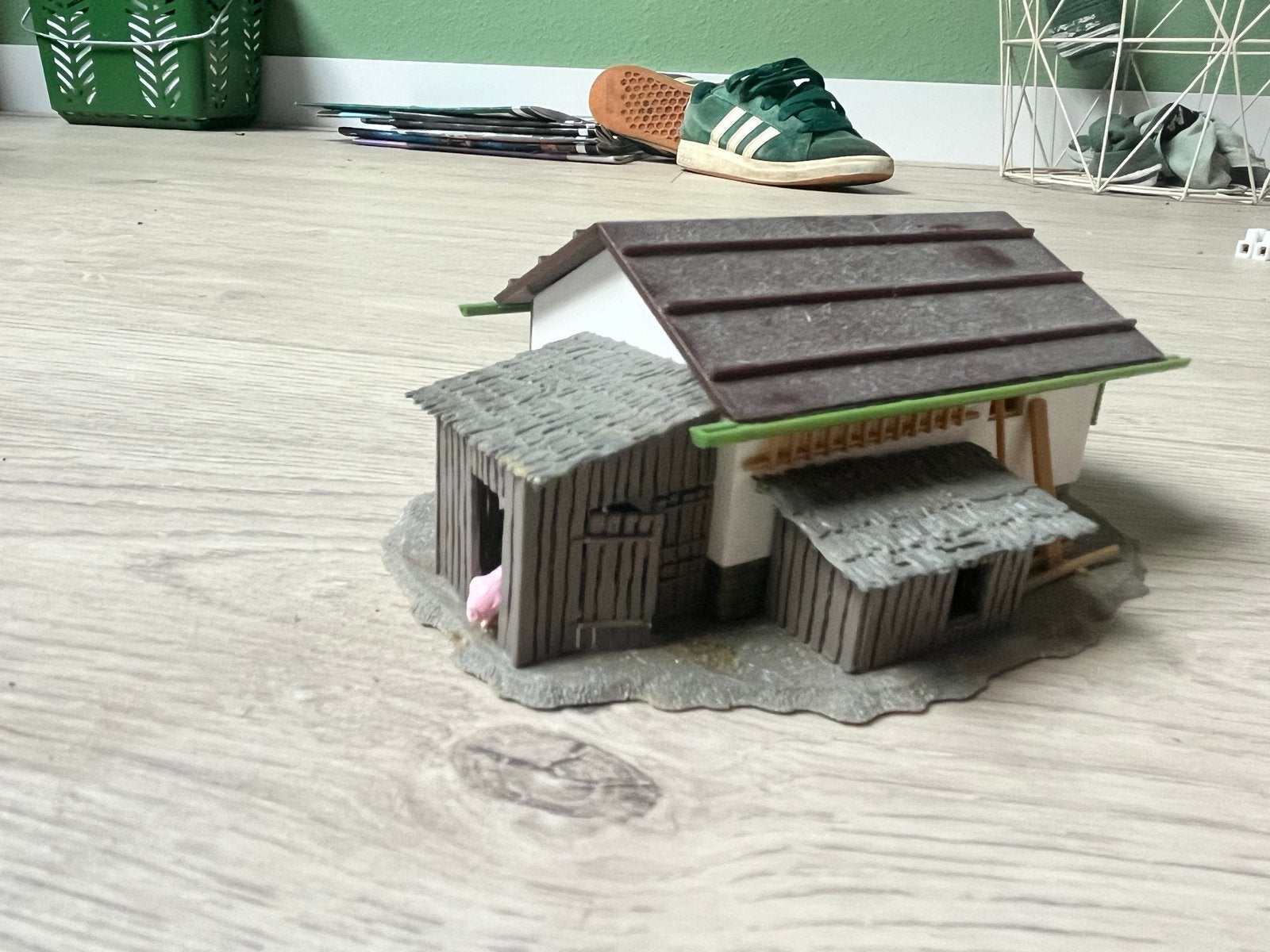 Boerderij H0 modelbouw - Gedetailleerd miniatuur, Ophalen, Gebruikt, Brug, Tunnel of Gebouw