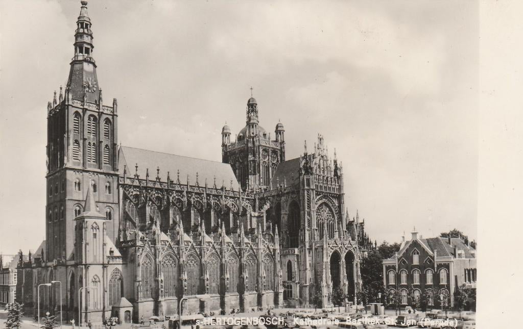 den bosch- st jan, Ophalen of Verzenden, 1940 tot 1960, Noord-Brabant