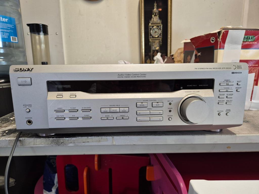 Sony audio/ vidio contro center type n50, Ophalen