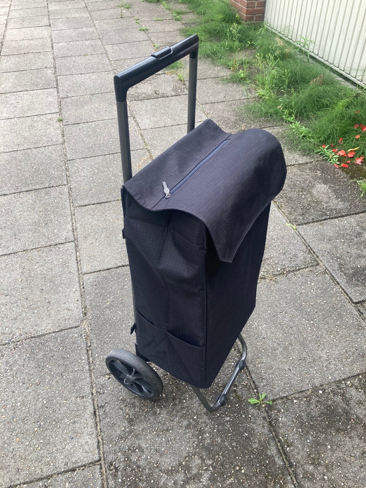 Boodschappen tas karretje trekteckel, Ophalen, Zo goed als nieuw, 30 cm of meer