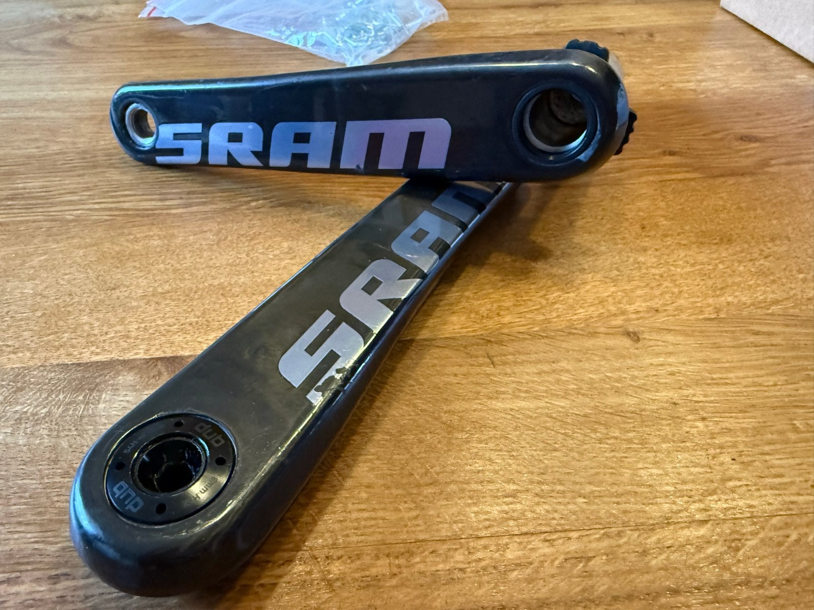 SRAM Red AXS Crankstel Carbon 175 mm (model 2025), Crankstel of Pedalen, Ophalen of Verzenden, Zo goed als nieuw, Racefiets