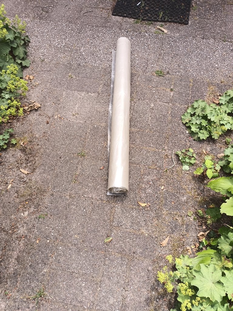 Gratis: folie plm 2x10m., Ophalen, Nieuw, 15 m² of meer, Folie