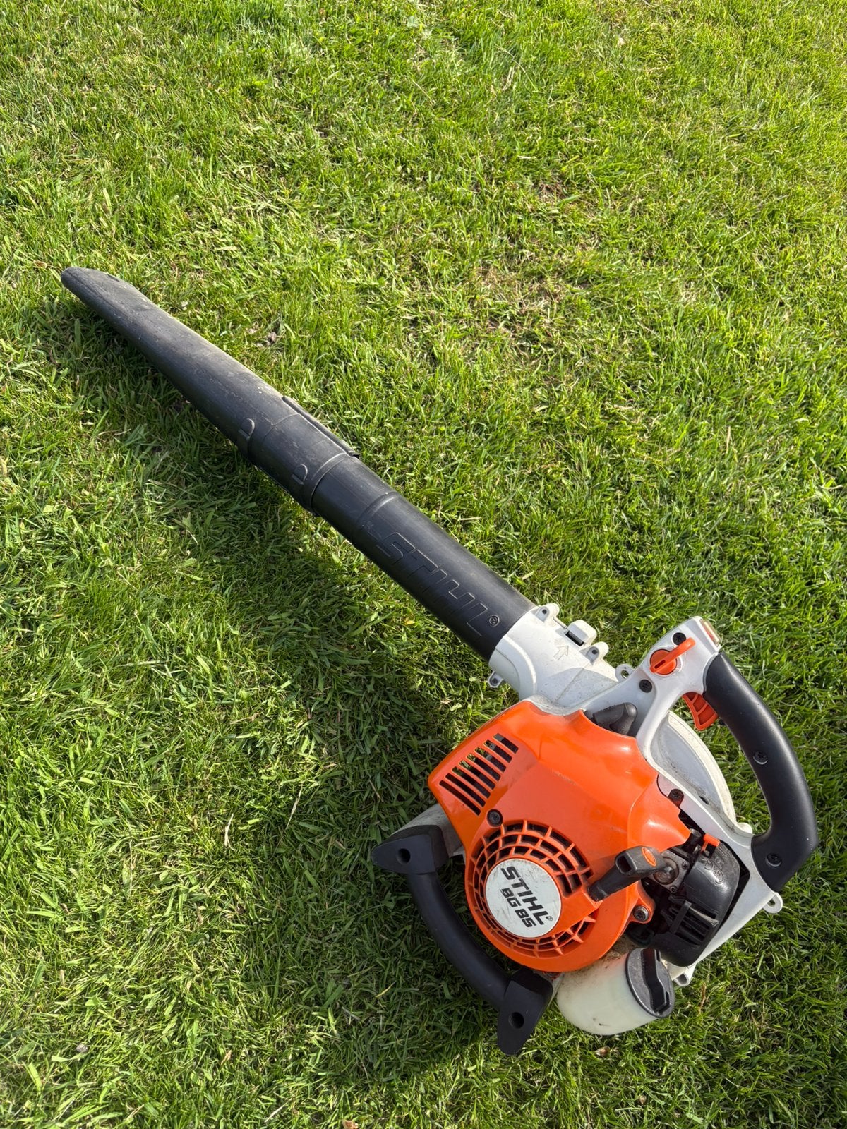 Stihl bg 85 handbladblazer, Ophalen, Zo goed als nieuw, Benzine
