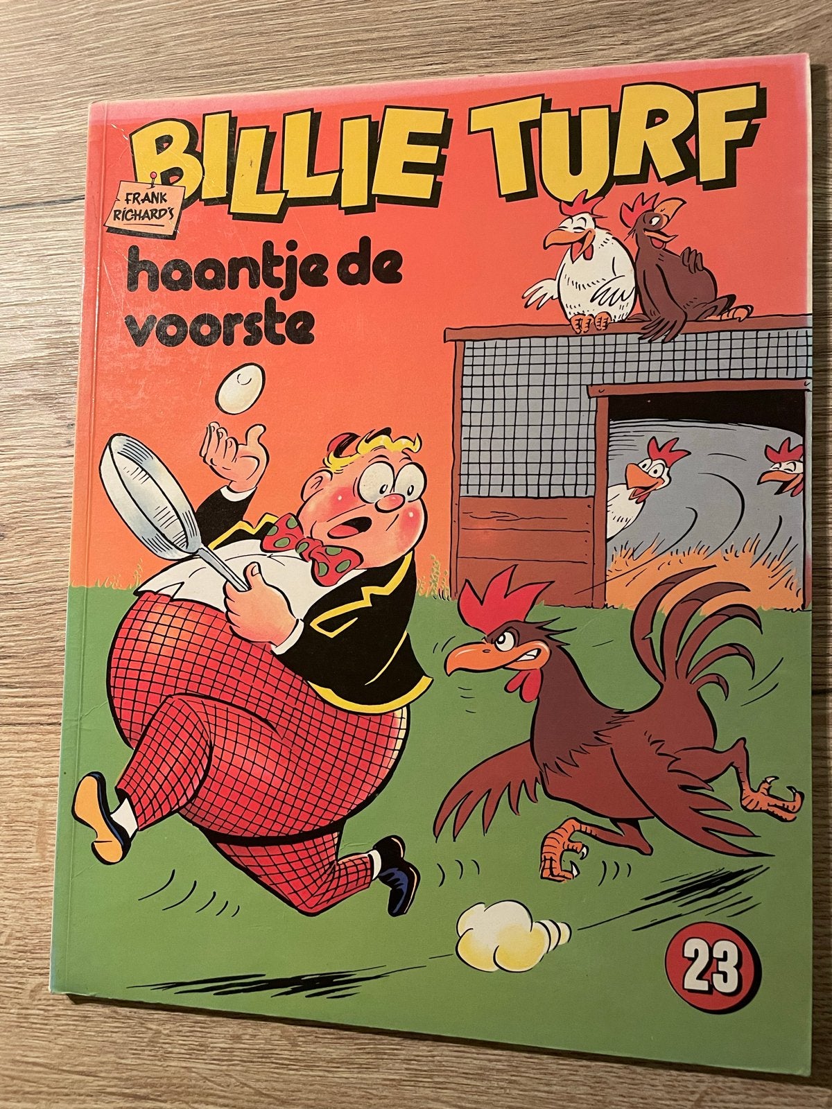Billie Turf - Haantje de voorste (nr. 23), Boeken, Eén stripboek, Ophalen of Verzenden, Gelezen