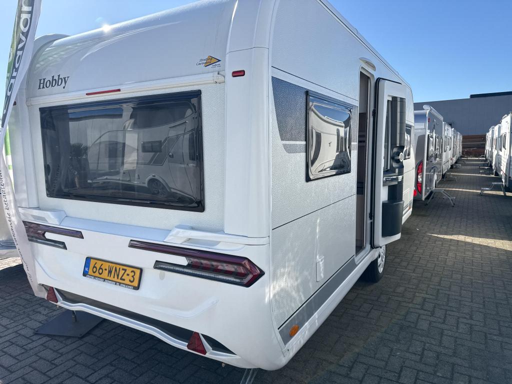 Hobby De Luxe 540 UL, Caravans en Kamperen, Rondzit, Hobby, Bedrijf, Ringverwarming