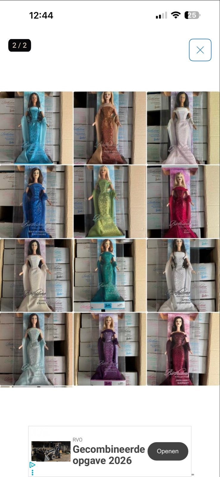 Barbie Birthstone Collectie Collector Edition (12 poppen), Ophalen of Verzenden, Nieuw