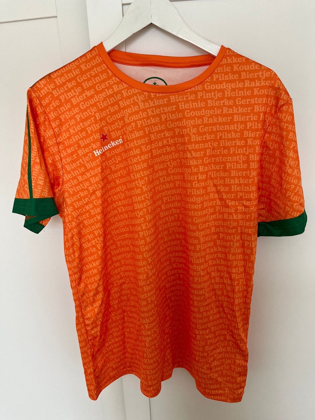 Heineken T-shirt (maat L)  - Heerlijk Helder 150 jaar, Ophalen of Verzenden, Nieuw, Maat 52/54 (L), Oranje