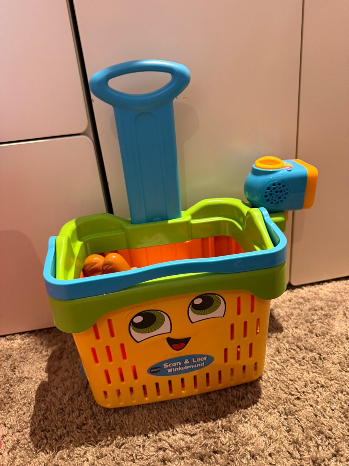 Vtech winkelkarretje, Ophalen, Zo goed als nieuw