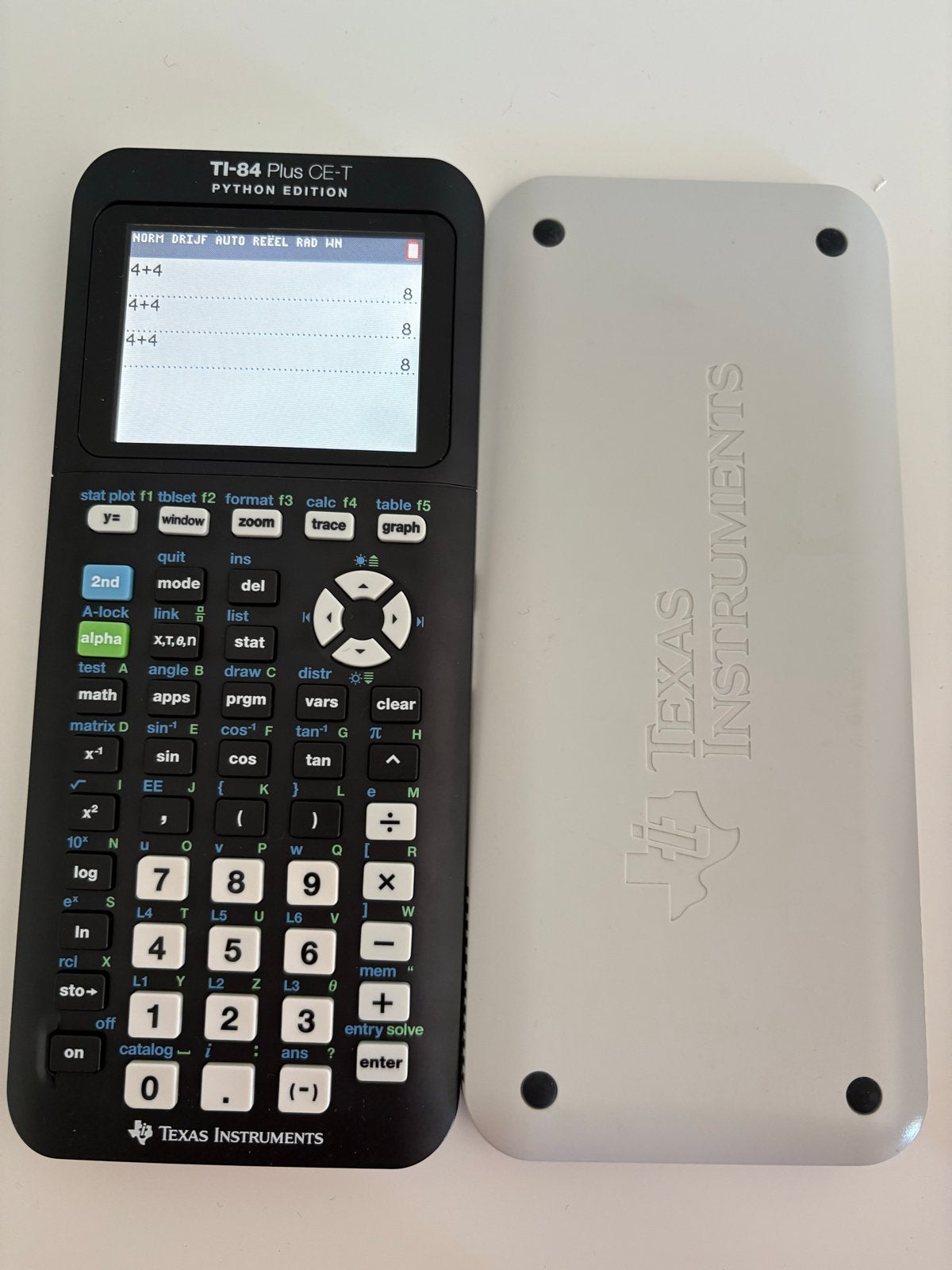 ti-84 plus ce-t python edition rekenmachine, Diversen, Rekenmachines, Ophalen of Verzenden, Grafische rekenmachine, Zo goed als nieuw