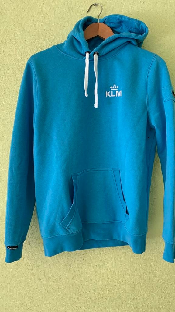 KLM trui hoodie maat S, Ophalen of Verzenden, Zo goed als nieuw, Maat 46 (S) of kleiner, Blauw