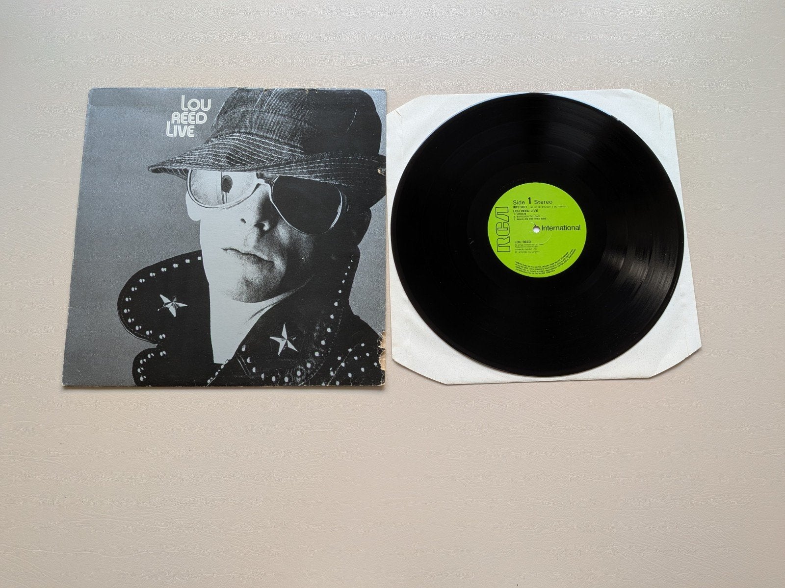 Lou Reed Live LP, LP, Gebruikt, Verzenden, 12 inch