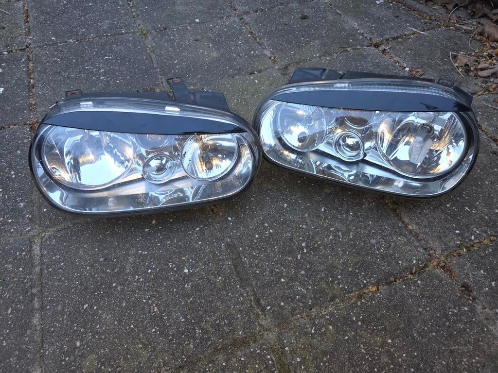 Koplampen Golf 4 V5, Auto-onderdelen, Verlichting, Ophalen of Verzenden, Gebruikt, Volkswagen