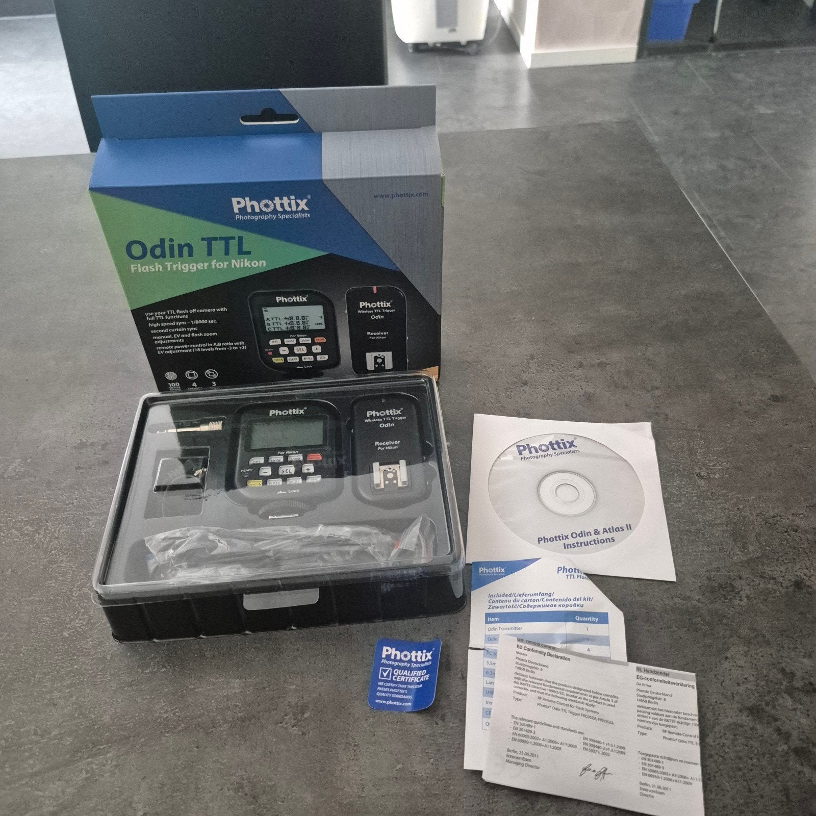 NIEUW Phottix Odin TTL Wireless Flash Trigger Set voor Nikon, Ophalen of Verzenden, Nieuw