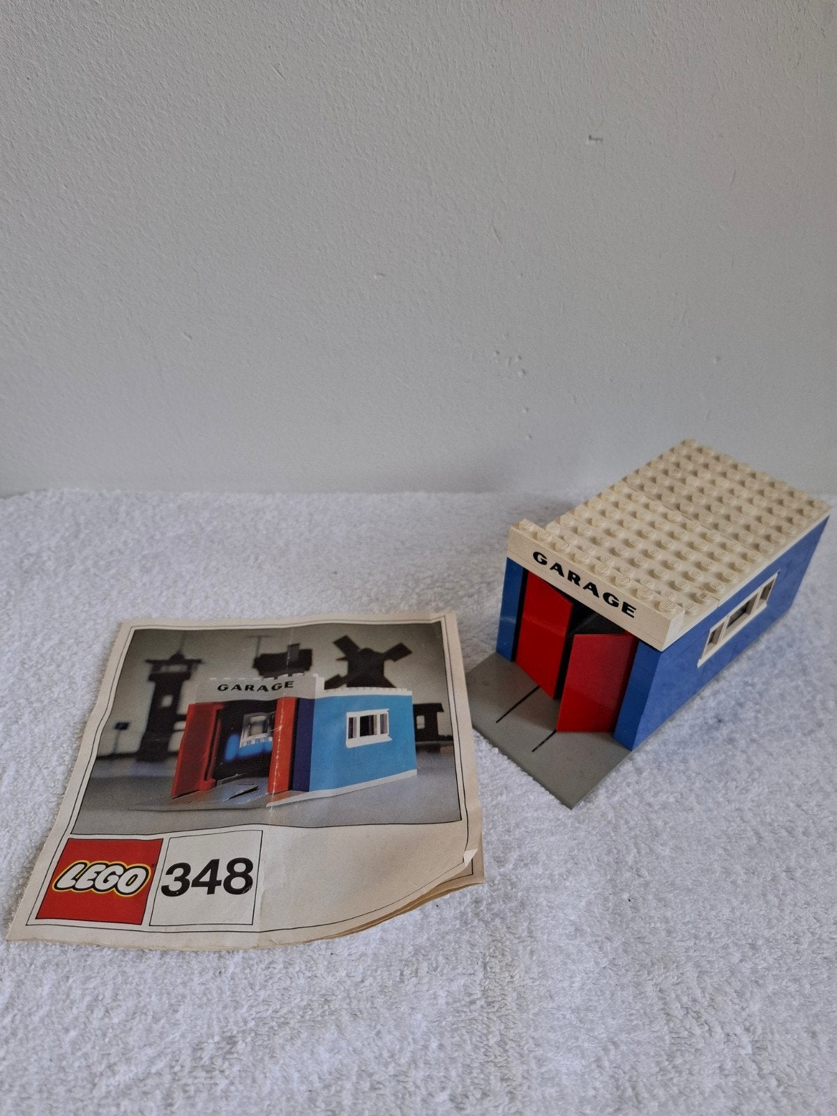 lego 348 garage, Ophalen of Verzenden, Zo goed als nieuw, Elektrisch, Overige merken